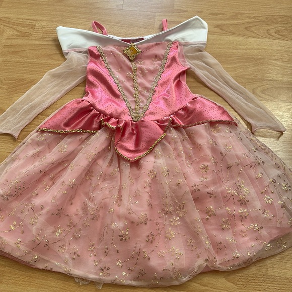 Disney Other - 8/$25 Disney Princess Aurora Girls Costume Dress Size MD